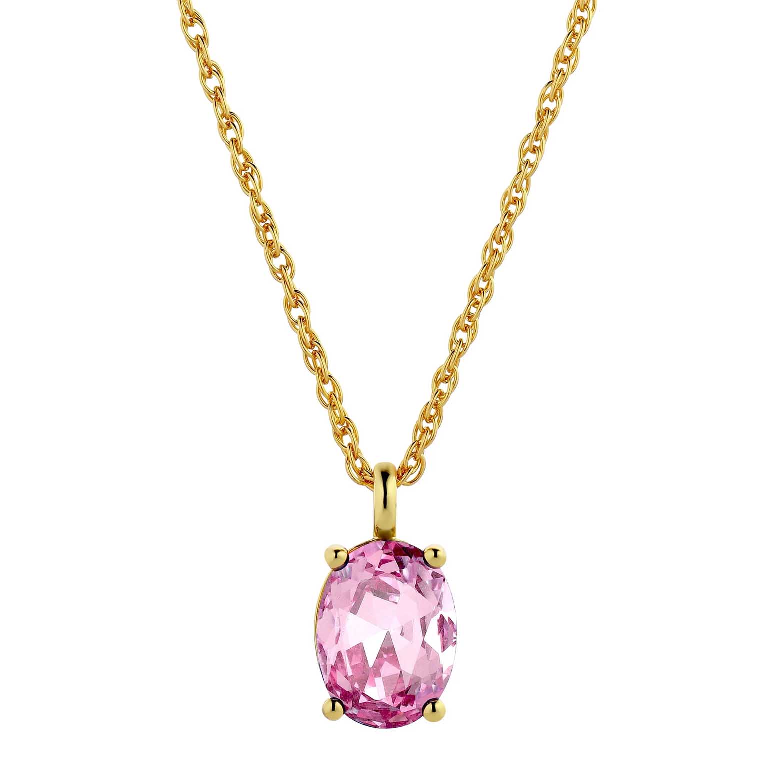 Dyrberg Kern Barga Necklace Gold Light Rose